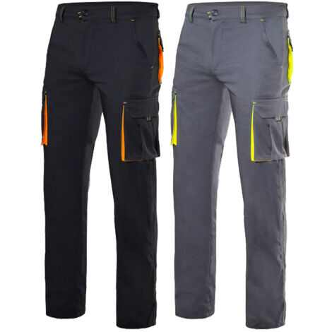 Pantalons de travail Velilla 103008S - 42 (EU) - Gris/Orange