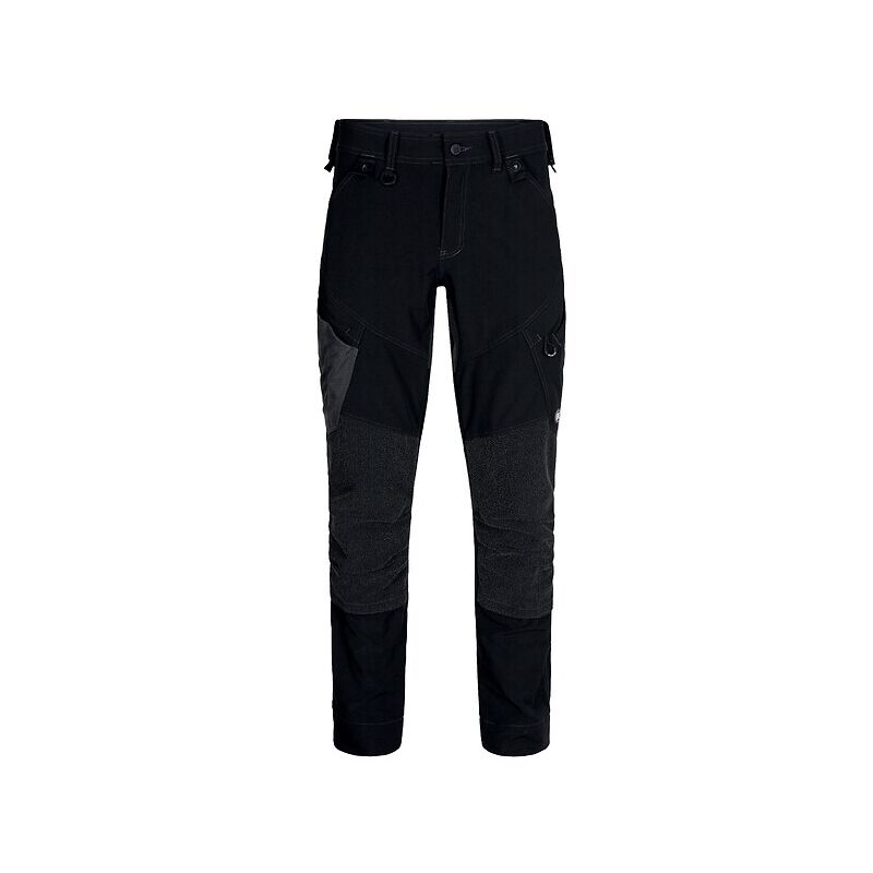 Pantalons de travail x -Treme stretch 4 sens avec poches genouillère Kevlar coloris noir/gris taille 50 Engel