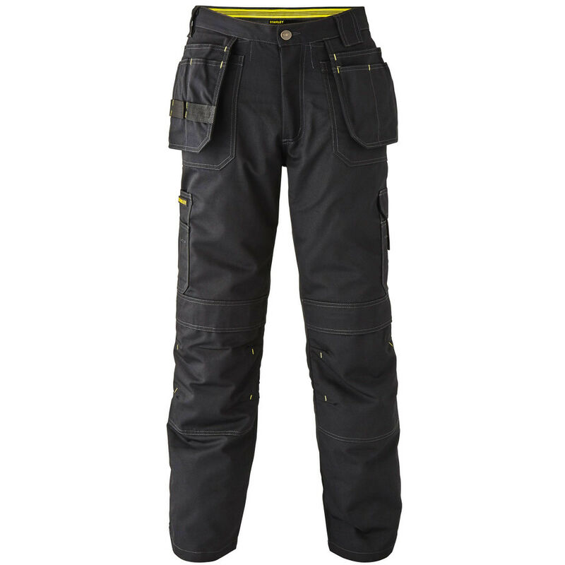 Pantalon Stanley regular Jersey - 46 - Noir