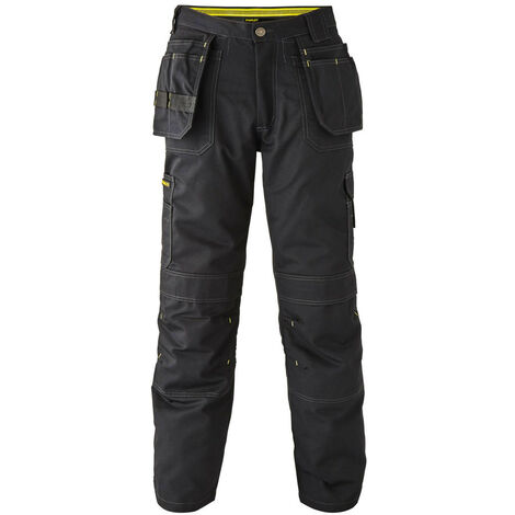Pantalon jersey regular-Stanley 48 Noir