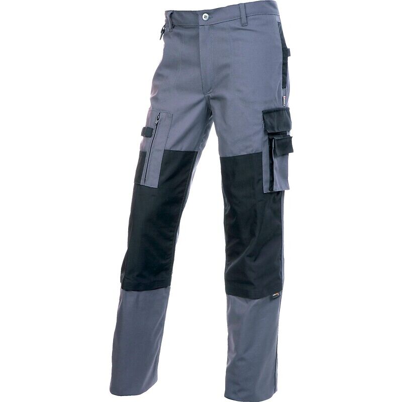 kiplay - pantalons pesaro couleur gris/noir taille 44