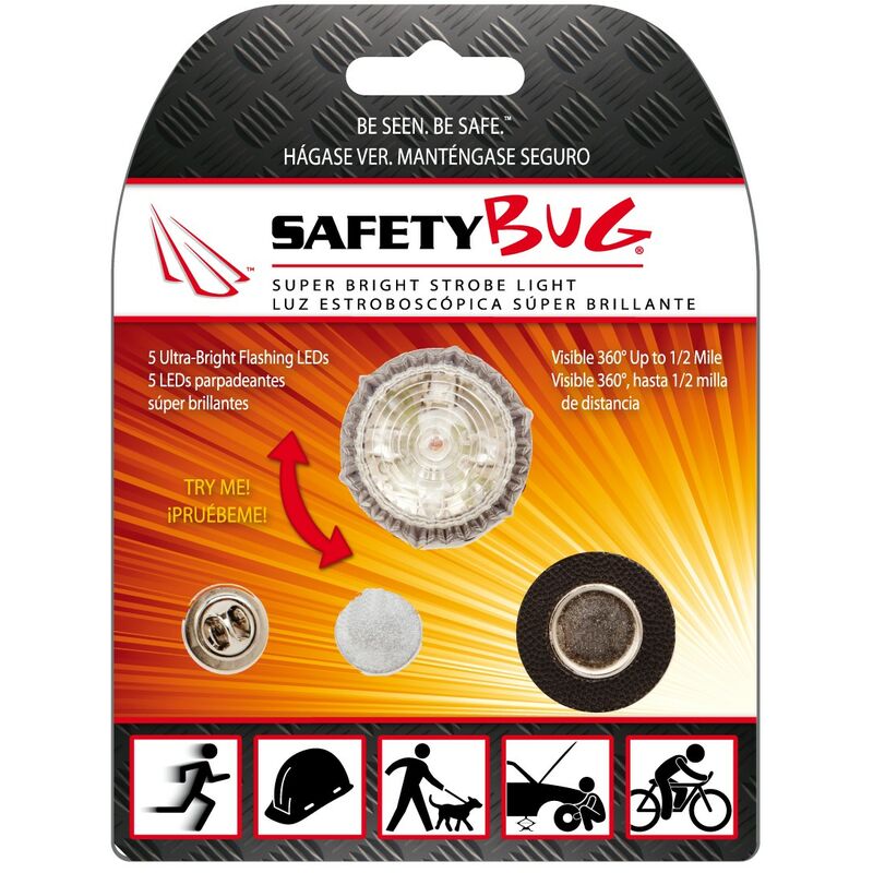 

Safety Bug Luz de emergencia visible en cualquier dirección a más de 70 m de distancia - Panther Vision