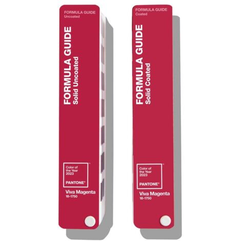 Pantone GP1601B Formula Guide Coated & Uncoated (Color of the year 2023 Edition) - Mazzette Compatte per Formulazioni di Colore in una Disposizione Cromatica dei Colori