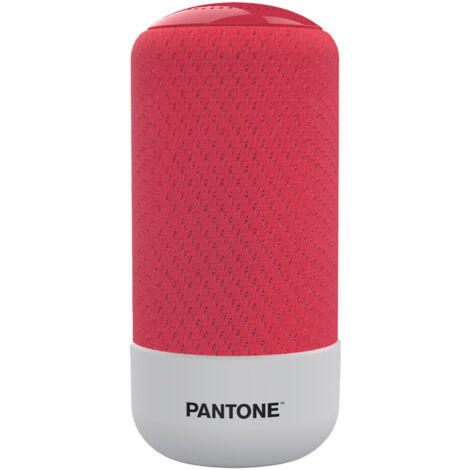 Pantone PT-BS001R1 Altoparlante Portatile Bluetooth 5W Rosso Wireless 8h Autonomia