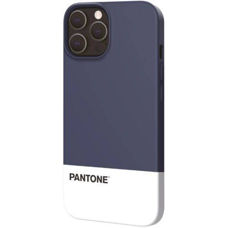 Pantone PT-PC1008N custodia per cellulare 15,5 cm (6.1") Cover Blu, Bianco