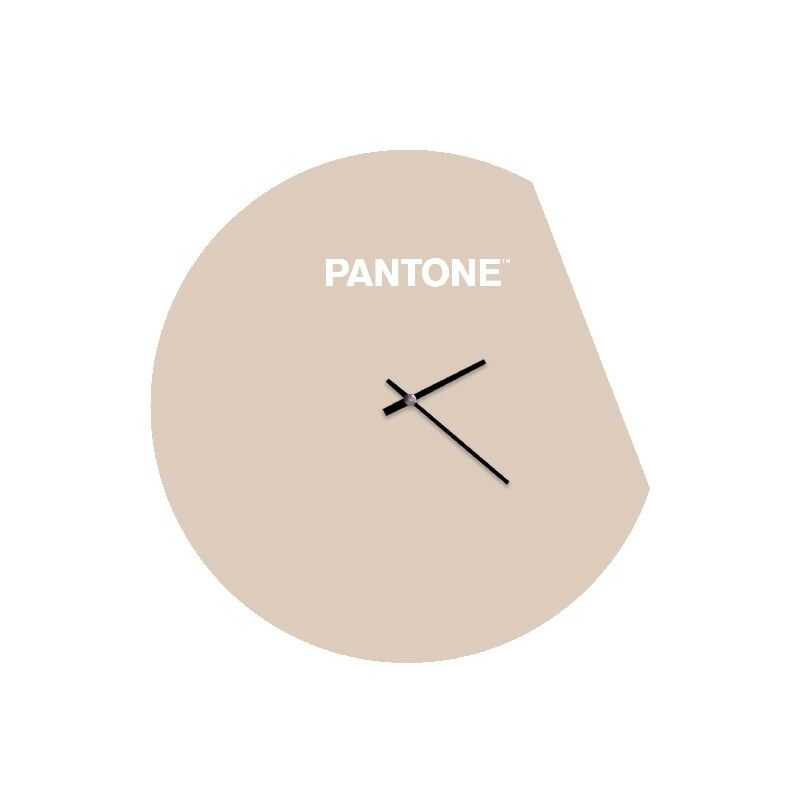 

PANTONE Reloj Numeros - Decoracion de pared, redonda - para el salon, la cocina, la oficina - Rojo, Blanco, Negro en Metal, 40 x 0,15 x 40 cm, -