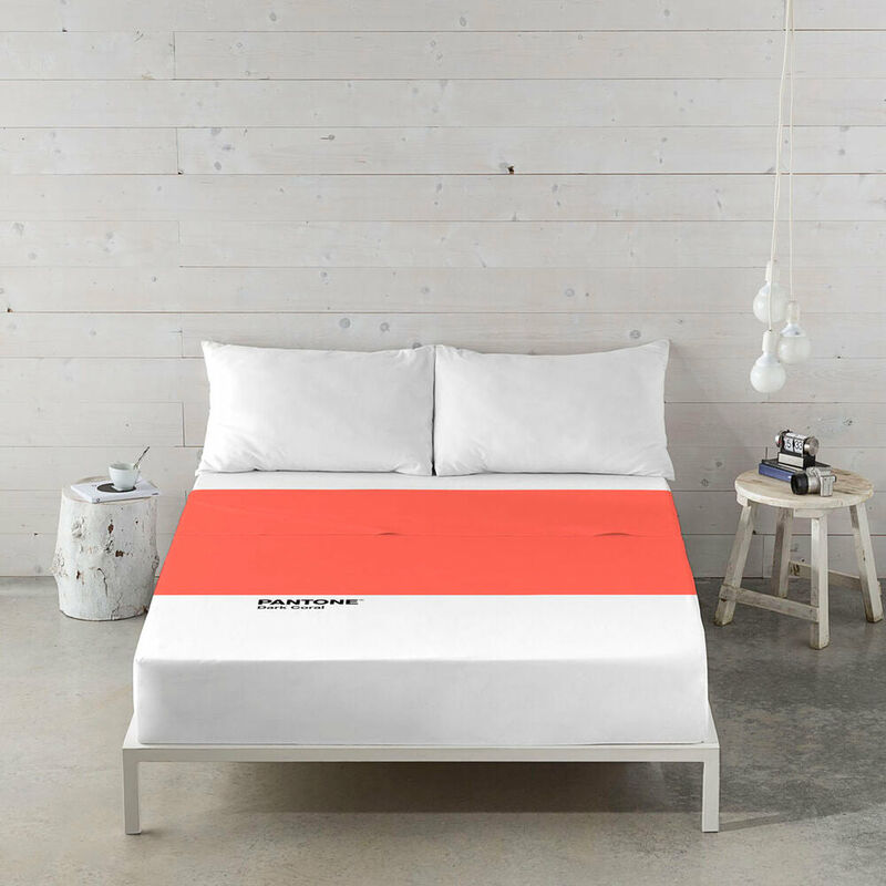 

Sábana Encimera Pantone Dark Coral (Cama de 150)