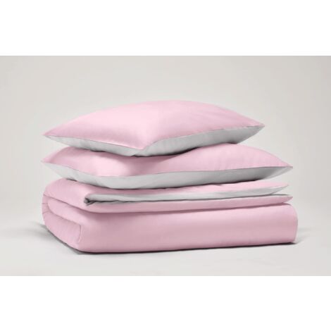 PANTONE™ - Set Copripiumino Matrimoniale Cotone per Piumone Letto Composto da Sacco Copri Piumino 255x200 Patella 40cm + Federe Cuscino Letto 50x80, Parure Copripiumino per Completo Letto Matrimoniale