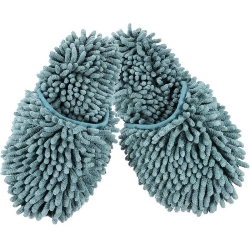 Pantoufles de Balayage vadrouille Chaussettes réutilisable Nettoyage Sol Chausson serpillière Balai serpillère Lavette Chaussures