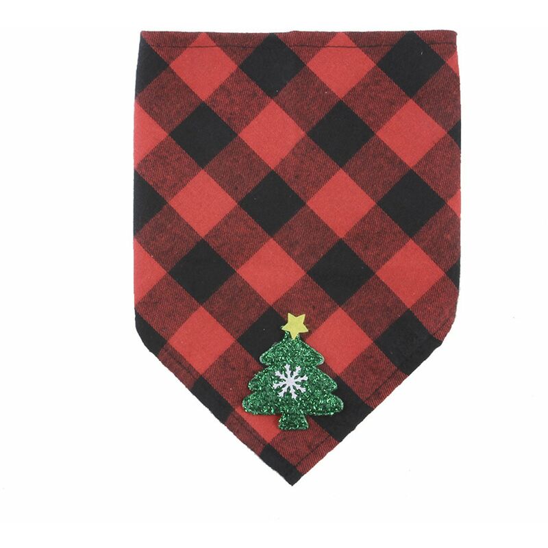 

Happyshopping - Panuelos para perros de Navidad Toalla de saliva para mascotas Babero para perros Toalla para bufanda para perros,Multicolor, tipo 4