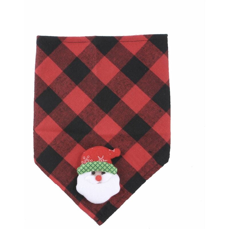 

Happyshopping - Panuelos para perros de Navidad Toalla de saliva para mascotas Babero para perros Toalla para bufanda para perros,Multicolor, tipo 3