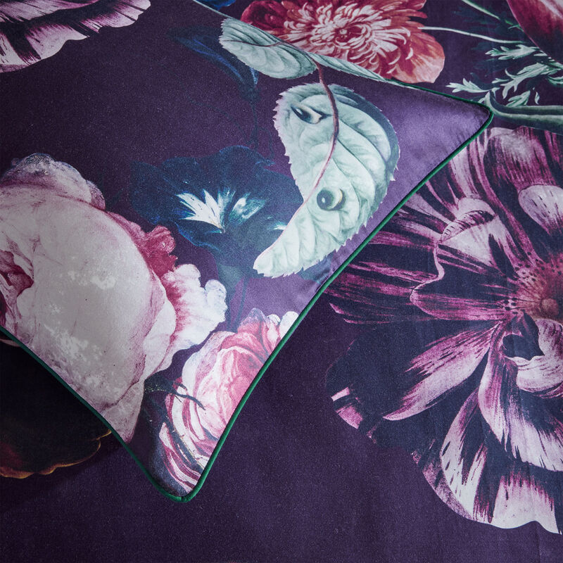 Cordelia 200 Thread Count Floral Pillowcase Set 50x75cm Multi - Multicolour - Paoletti