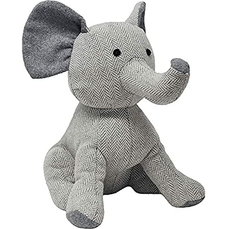 Image of Paoletti - Elephant Door Stop Grey, Policotone, One Size