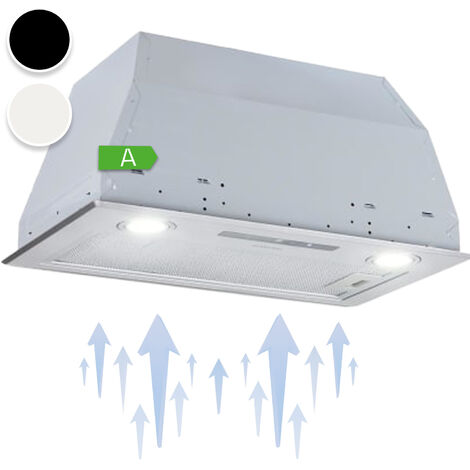 Paolo Cooker Hood Built-in 52 cm EEC: A 593 m³/h LED Touch - Silver