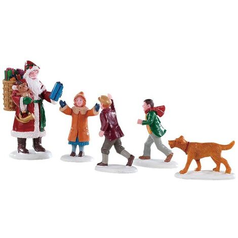 Papa Christmas, Set Of 5 Cod. 92745