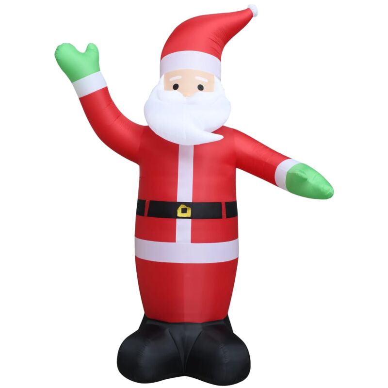 

vidaXL Papá Noel de Navidad inflable con LED IP44 600 cm XXL - Rojo