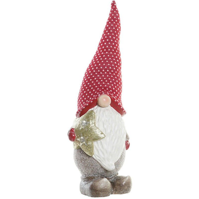 

PAPA NOEL FIGURA DECORATIVA CON LUZ LED 23X18X63CM Color - Rojo