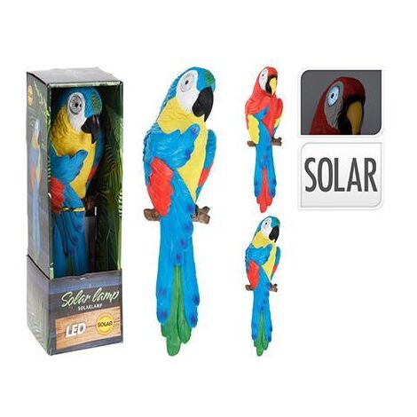 PAPAGALLO LUZ SOLAR 37 CM SURTIDO