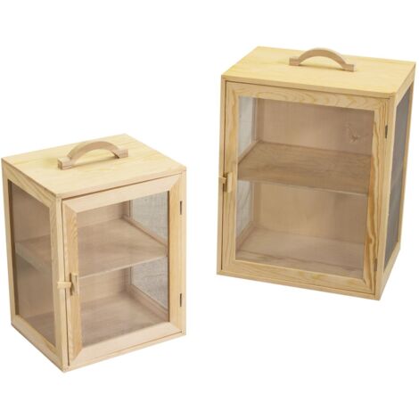 Papamoscas de madera de pino 2