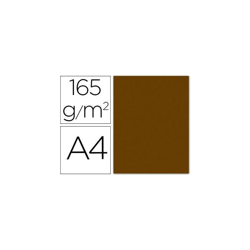 

Papel color a4 165g / m2 marron pergamino paquete de 9 - Liderpapel