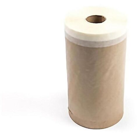 PAPEL CON CINTA ADHESIVA 150MMX20MT ROLLO 20 M