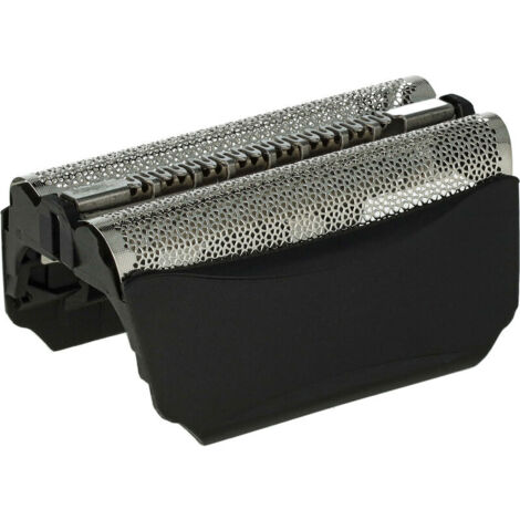Papel de afeitar doble para reemplazo, compatible con Braun 51B/51S - Negro/Plateado-Producto compatible