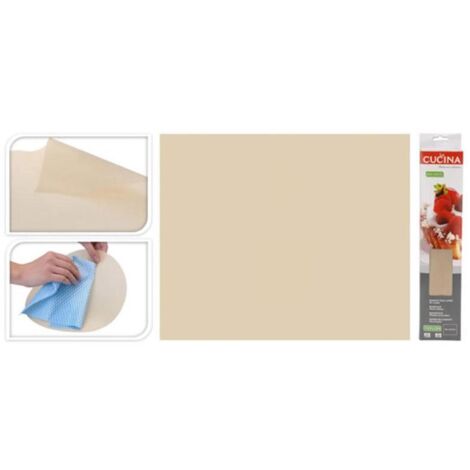 Papel de aluminio para hornear de teflón 40x33 cm