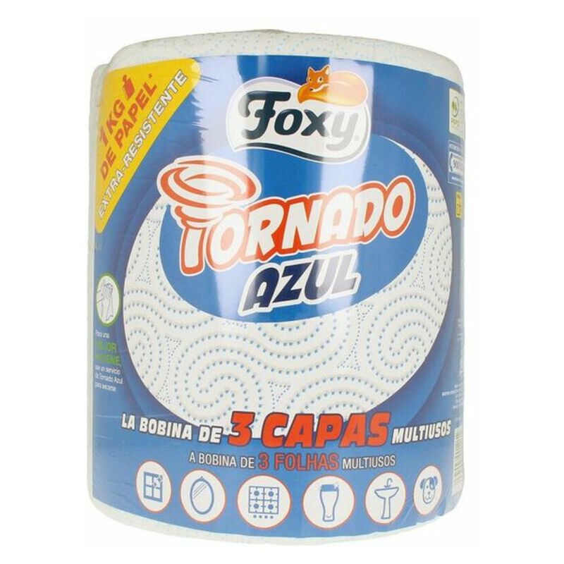 

BHD - Papel de Cocina Foxy Tornado 3 capas