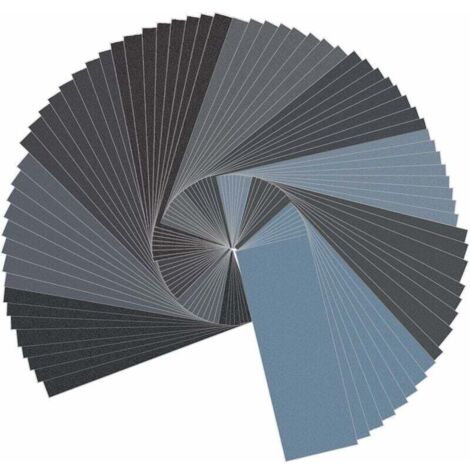 Papel de lija húmedo-seco 400 600 800 1000 1200 1500 2000 2500 3000 surtido de granos de lijado 23 x 9 cm para lijado de coches muebles madera metal 72 uds.