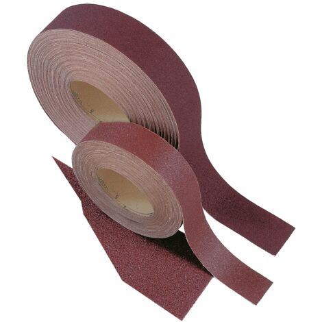 Papel de lija INTERFLEX Rollo 25 m Óxido de aluminio