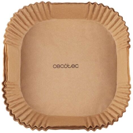 Papel Freidora Aire Cecotec Cecofry Paper 03291 50 uds 20cm Antiadherente