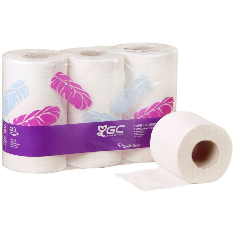 

Goma-camps - Papel higienico confordeco 6 rollos 34,5 m