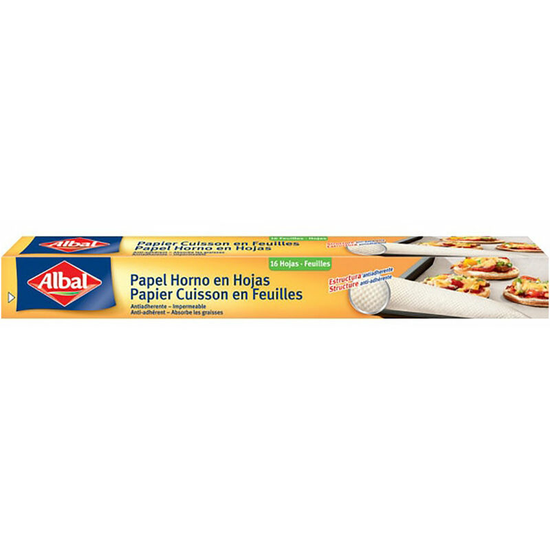 

Papel de horno 16 hojas - Albal