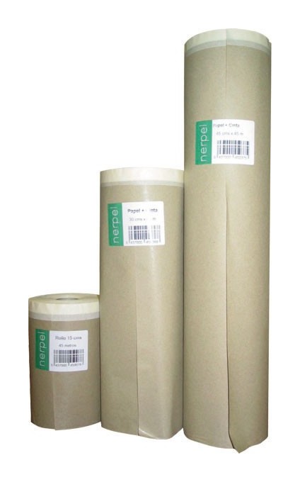 

Papel Kraft Plus C/cinta 45 M 0002630 - 30 CM.. - Nerpel Plus