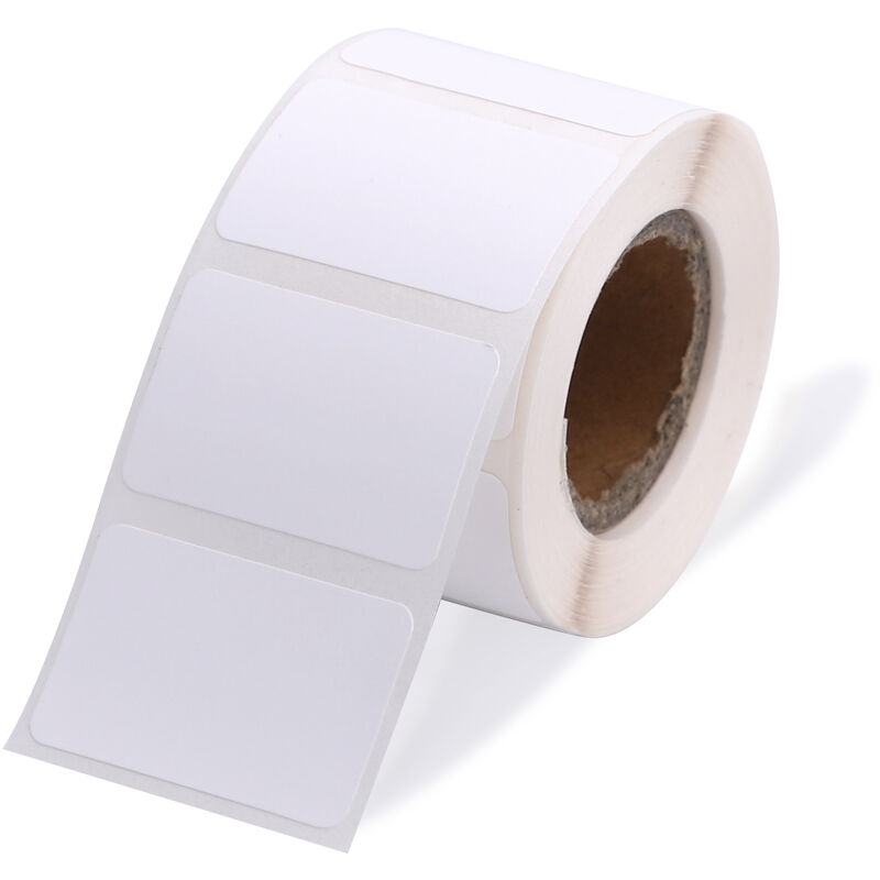 

Asupermall - Papel para etiquetas Etiqueta adhesiva termica Autoadhesivo Rollo de papel imprimible Impermeable A prueba de aceite Resistente al