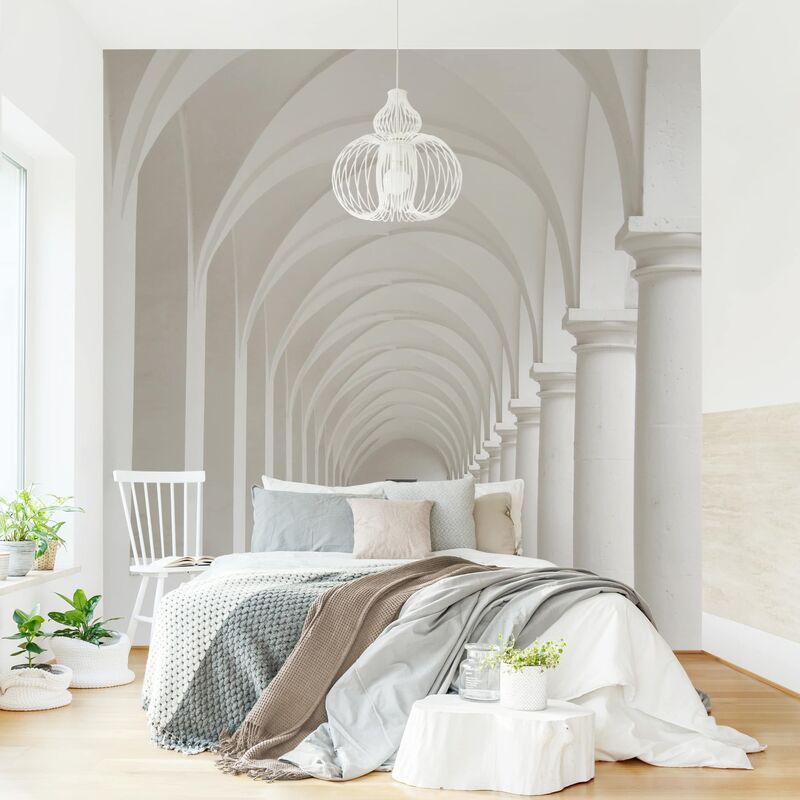 

Papel pintado adhesivo - Arcades - Mural cuadrado Dimensión LxA: 192cm x 192cm
