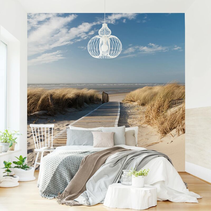 

Papel pintado adhesivo - Baltic Sea Beach - Mural cuadrado Dimensión LxA: 192cm x 192cm