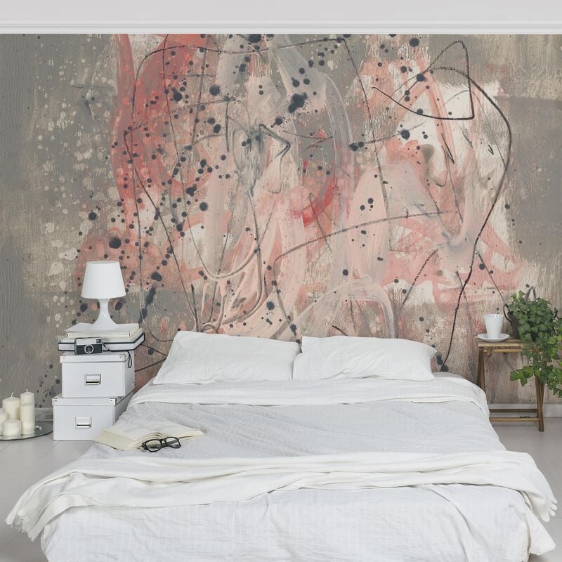 

Papel pintado adhesivo - Blush I - Mural apaisado Dimensión LxA: 290cm x 432cm