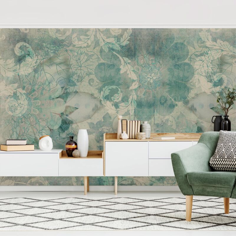 

Papel pintado adhesivo - Frostwork - Mural apaisado Dimensión LxA: 320cm x 480cm