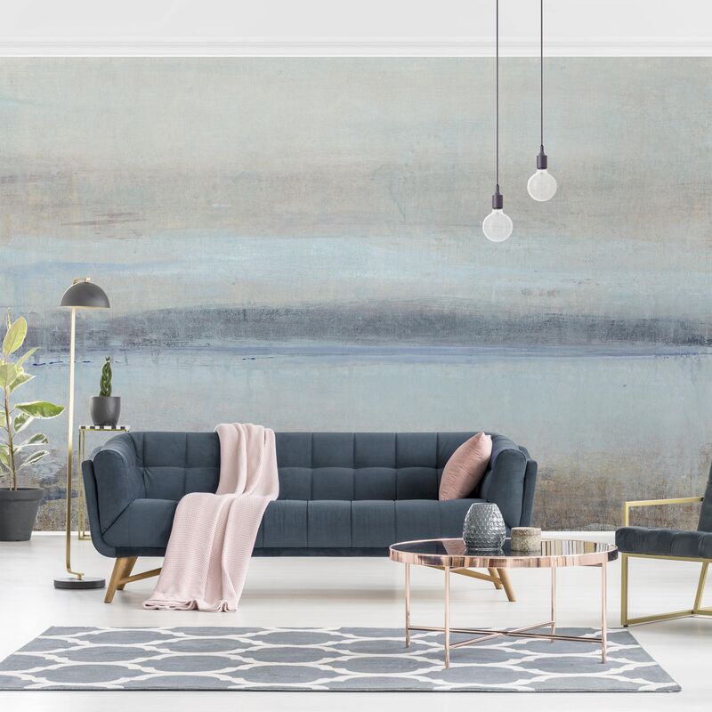 

Papel pintado adhesivo - Horizon Over Blue I - Mural apaisado Dimensión LxA: 255cm x 384cm