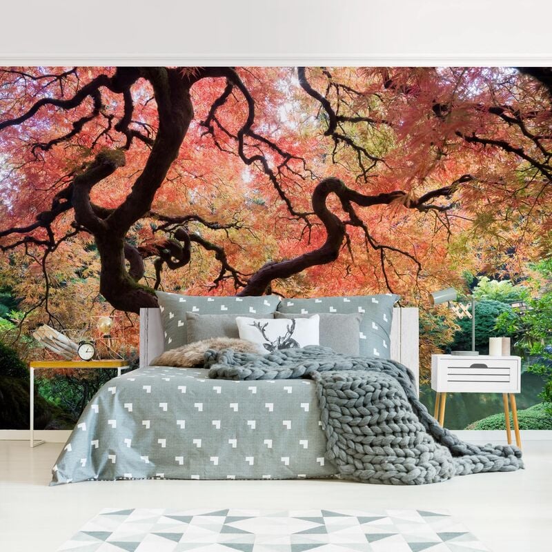 

Papel pintado adhesivo - Japanese Garden - Mural apaisado Dimensión LxA: 225cm x 336cm