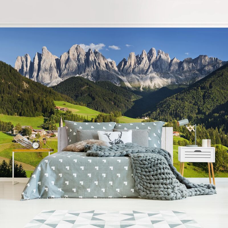 

Papel pintado adhesivo - Odle In South Tyrol - Mural apaisado Dimensión LxA: 225cm x 336cm