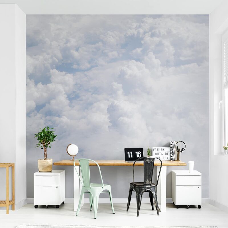 

Papel pintado adhesivo - On Cloud Nine - Mural cuadrado Dimensión LxA: 288cm x 288cm