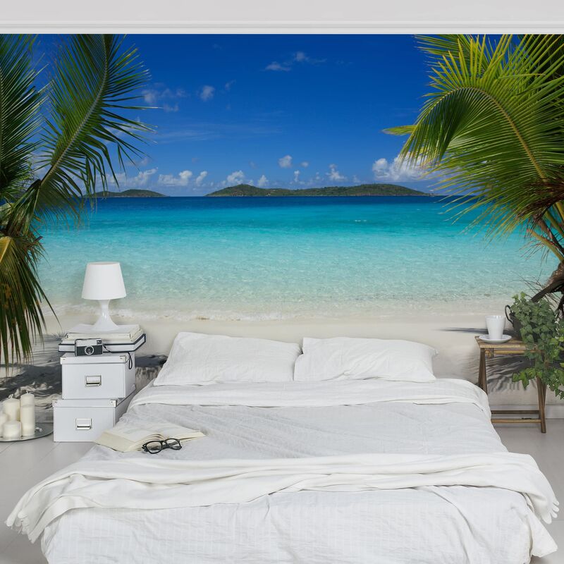 

Papel pintado adhesivo - Perfect Maledives - Mural apaisado Dimensión LxA: 225cm x 336cm