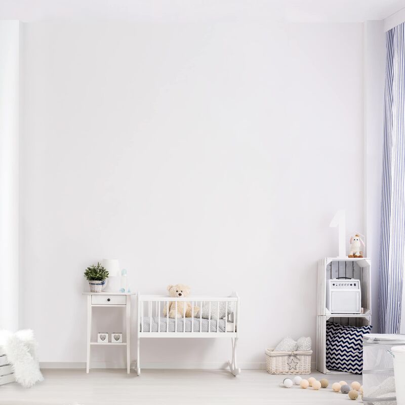 

Papel pintado adhesivo - Polar White - Mural cuadrado Dimensión LxA: 288cm x 288cm