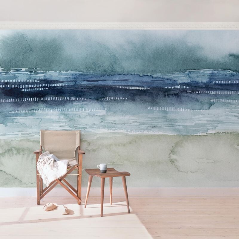 

Papel pintado adhesivo - Sea Mist I - Mural apaisado Dimensión LxA: 225cm x 336cm