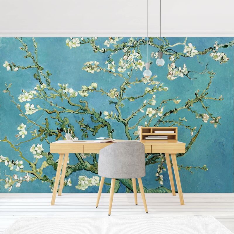 

Papel pintado adhesivo - Vincent Van Gogh - Almond Blossom - Mural apaisado Dimensión LxA: 255cm x 384cm