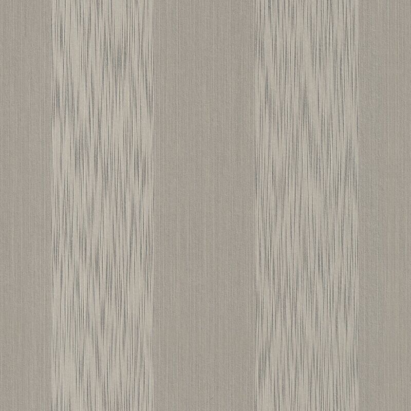 

Papel pintado con rayas 956607 papel pintado textil texturado de aspecto textil mate gris 5,33 m2 - Profhome