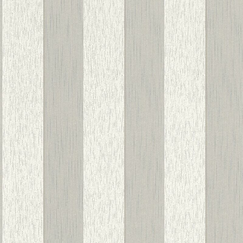 

Papel pintado con rayas 961942 papel pintado textil texturado de aspecto textil mate beige verde-cromo 5,33 m2 - Profhome