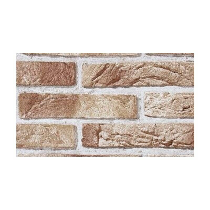 

Papel pintado de ladrillo rugoso Color BEIGE
